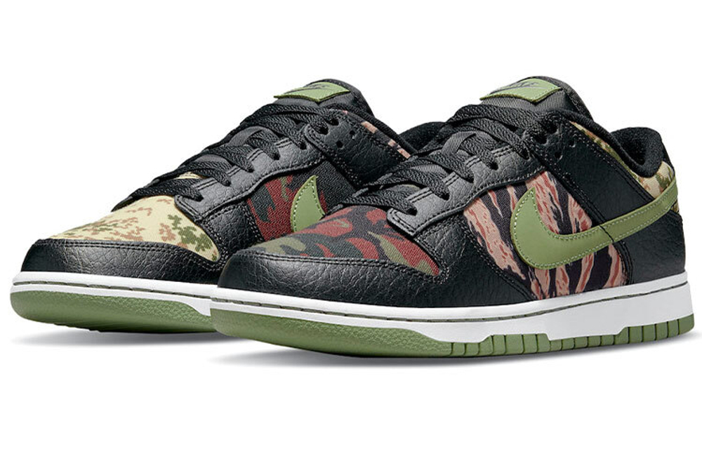 Кроссовки Nike Dunk Low Se "Black Multi-Camo"