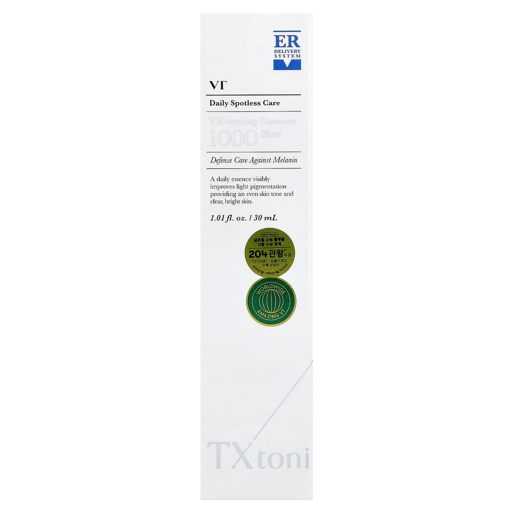 VT Cosmetics, X-toning Essence, 1000 Shot, 30 мл (1,01 жидк. унции)