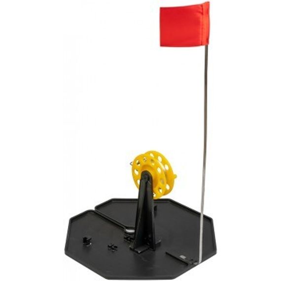 Набор жерлиц на подставке оснащенная ЖЗО-05 (d-210мм.катушка d-63мм) (10шт) ТОНАР