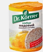 Хлебцы Злаковый коктейль Медовый Dr.Korner 100г