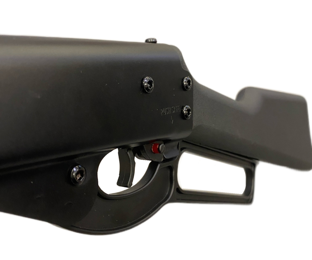 Пневматическая винтовка Borner Lever Action (пластик, скоба Генри, ★3 Дж) 4,5 мм