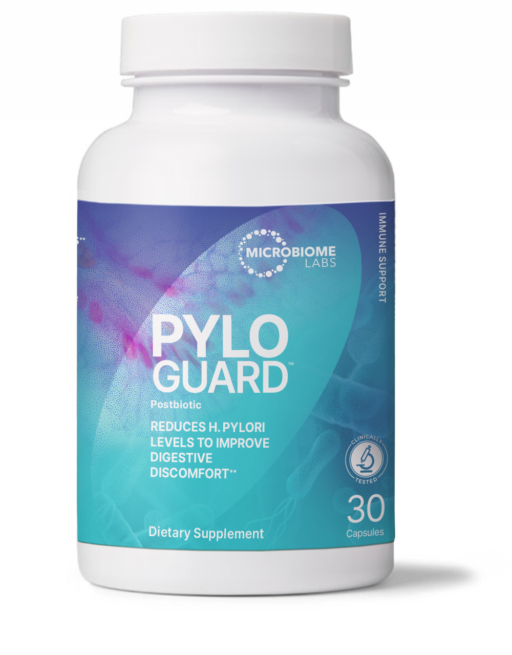 MicrobiomeLabs - PyloGuard 30 capsules