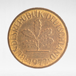 Germany, 5 Pfennigs, 1972, (Stuttgart Mint - "F"), VF
