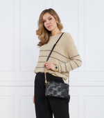 Кожаная сумка через плечо Jet Set Michael Kors - черный(32S3GJ6M2L)