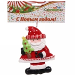 Подвеска Сandy «Дед Мороз» 12,7 см, в ассортименте