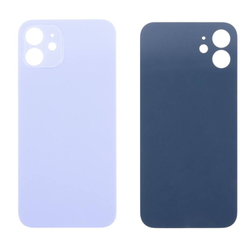 Задняя крышка для Apple iPhone 12 Фиолетовый (широкий вырез под камеру) - Премиум