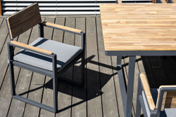 Обеденный стул из алюминия TOPA