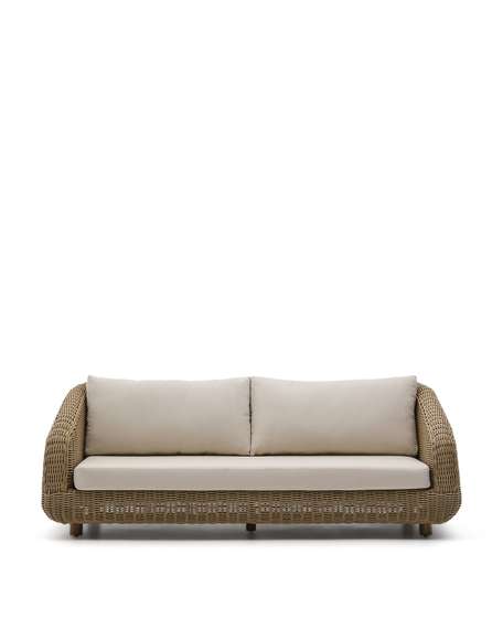 3-местный диван Meria из искусственного ротанга 208 см