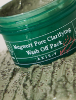 Axis-Y Mugwort Pore Clarifying Wash Off Pack 100 мл Глиняная маска для проблемной кожи