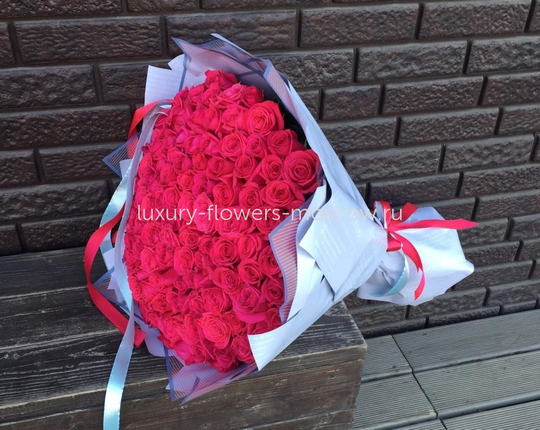 101 Малиновая роза