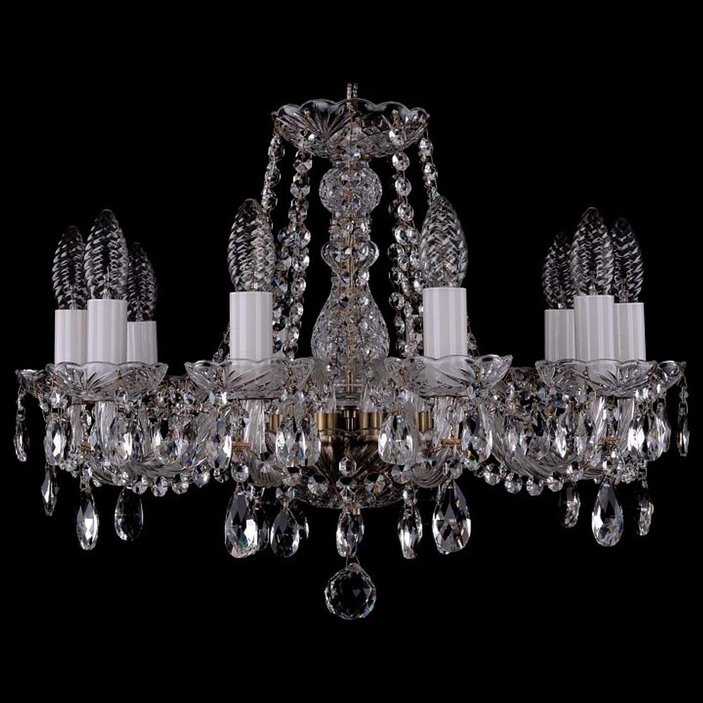 Подвесная люстра Bohemia Ivele Crystal 1402 1402/10/160/Pa