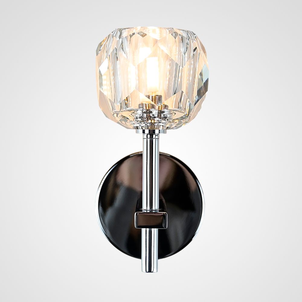 Бра Boule De Cristal Single Sconce Chrome By Imperiumloft