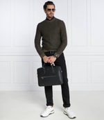 Хлопковый свитер marameo BOSS BLACK - коричневый(50500662)
