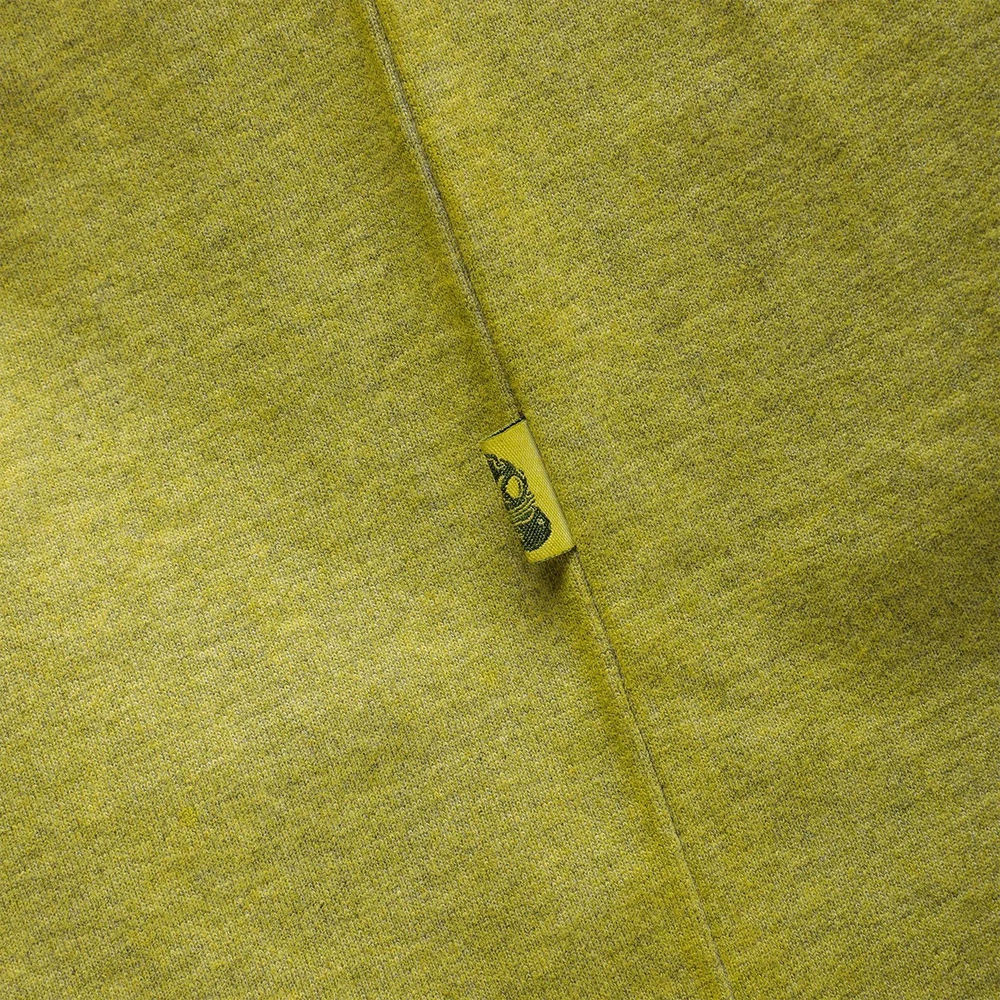 TSHRT_BXFT Sprayed GMD Melange Lime