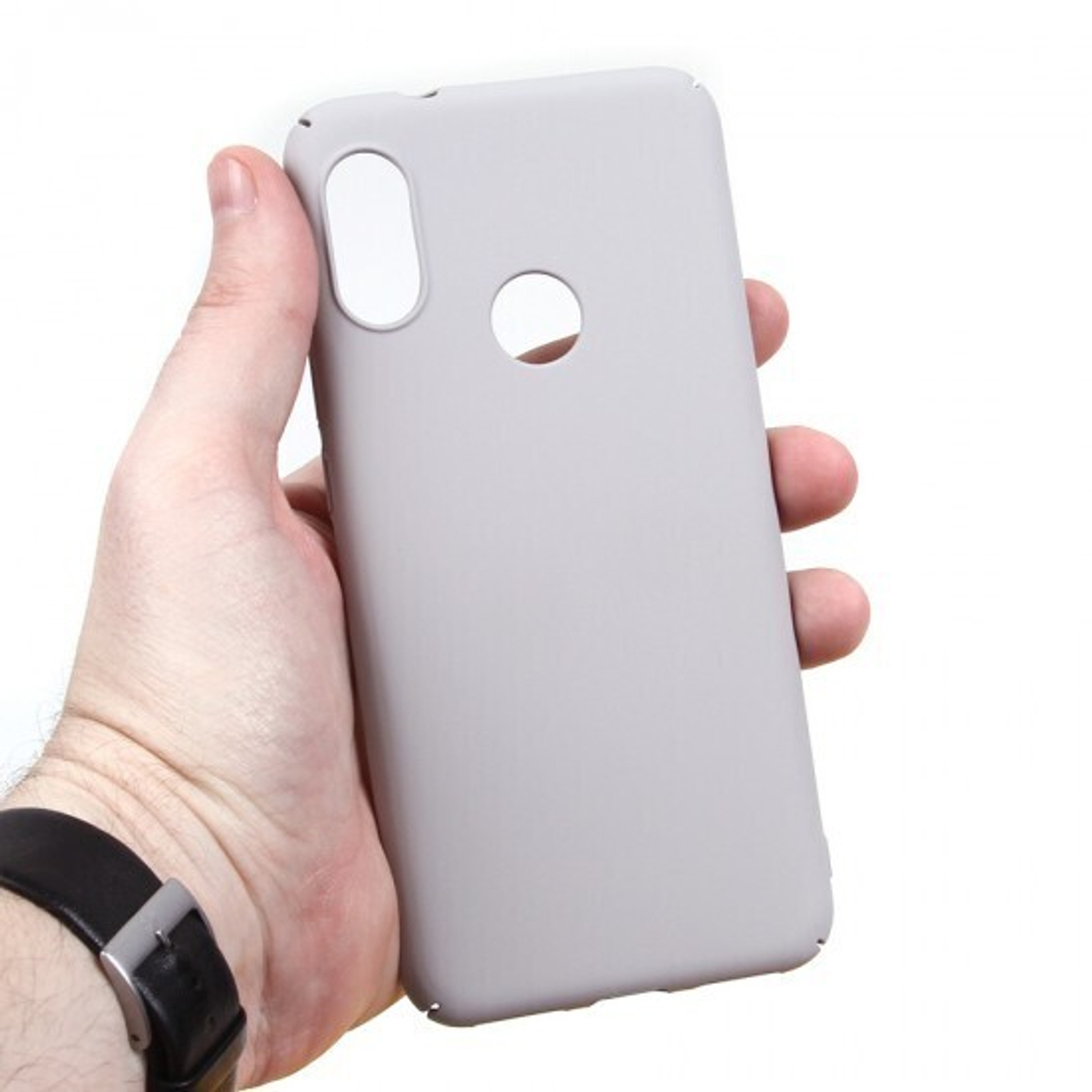 Панель матовая Soft Touch для Xiaomi Redmi 6 Pro/ Xiaomi Mi A2 Lite, 010659 Фиолетовый