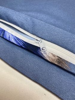 Пододеяльник полисатин Simple House "Piuma" 2-спальный на молнии 175х215 см