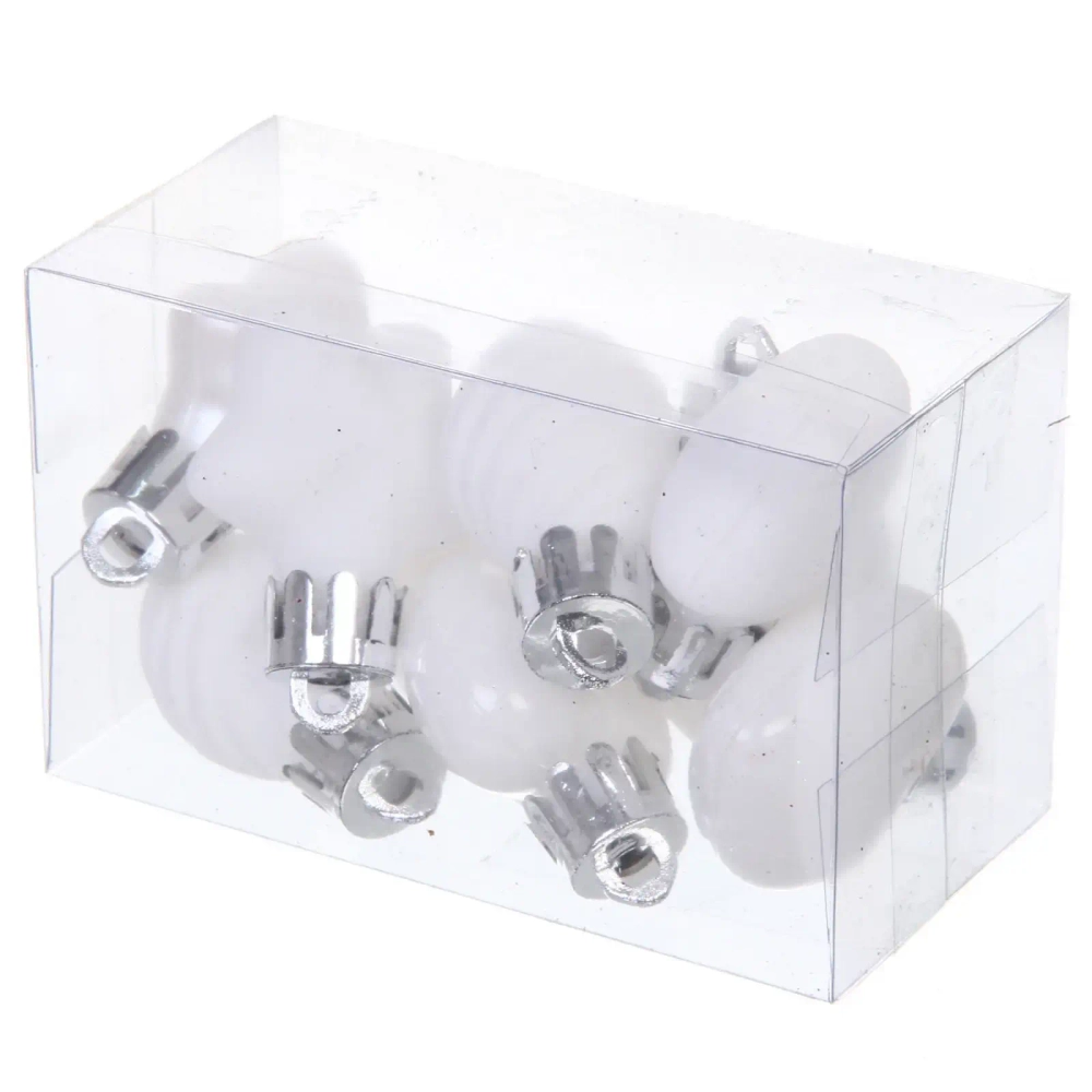 Набор ёлочных украшений «Сказочная зима» 45 предметов, Белый