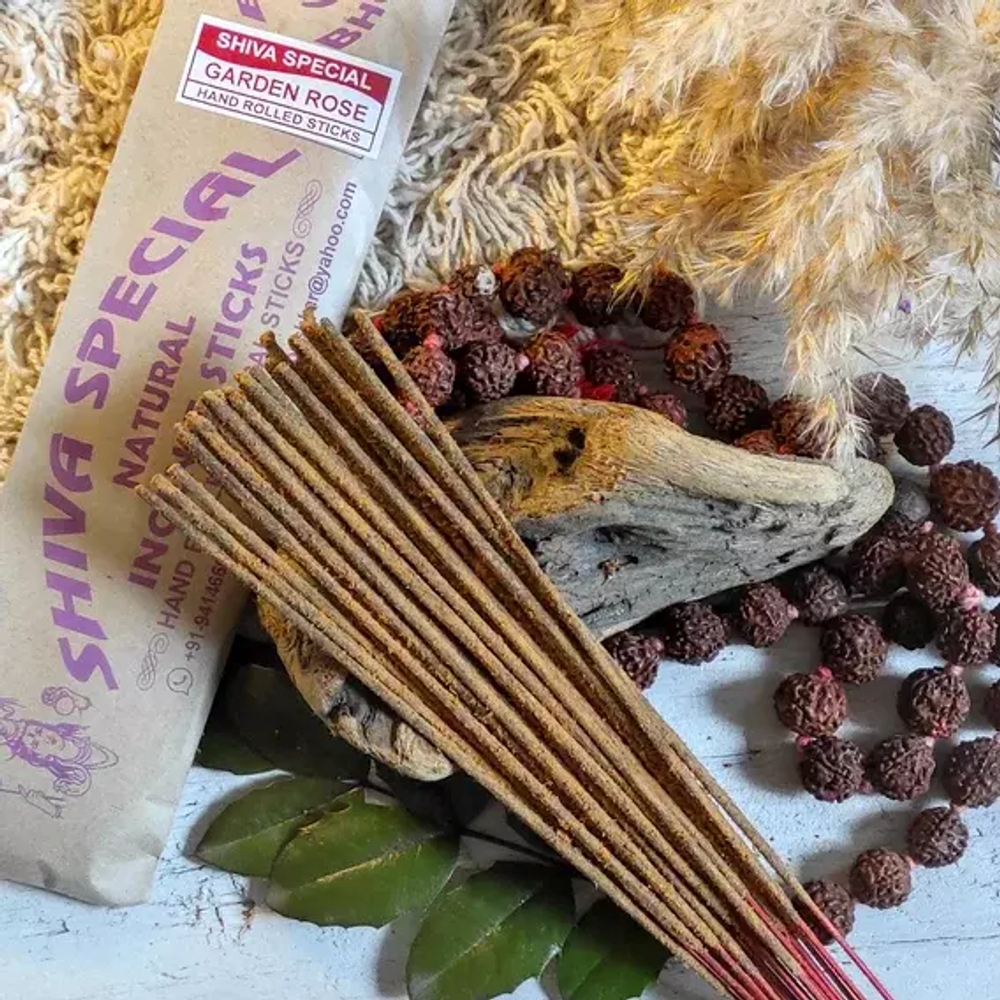 GARDEN ROSE индийские благовония-палочки (Shiva Special)