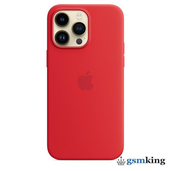 Apple Silicone Case with MagSafe iPhone 14 Pro Max Red (Красный) MPTR3ZM/A