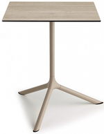 Стол ламинированный обеденный Scab Design Tripe Maxi, тортора, состаренный дуб тортора