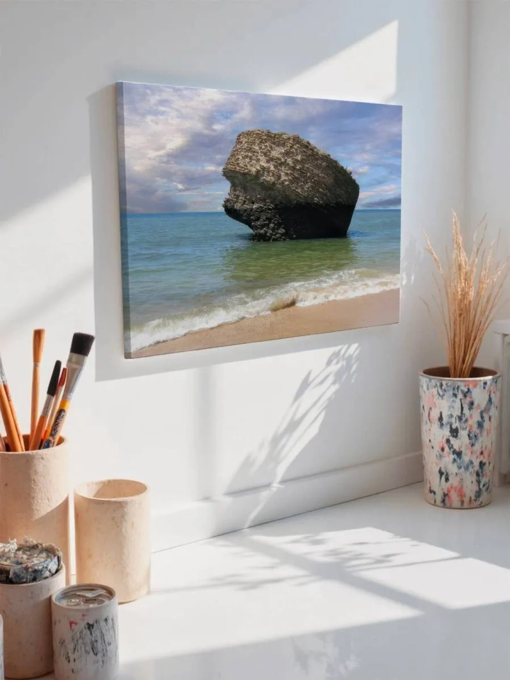 Картина на стену 40 X 50 Скала в море