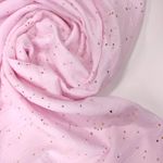 Светлый розовый с золотыми точками