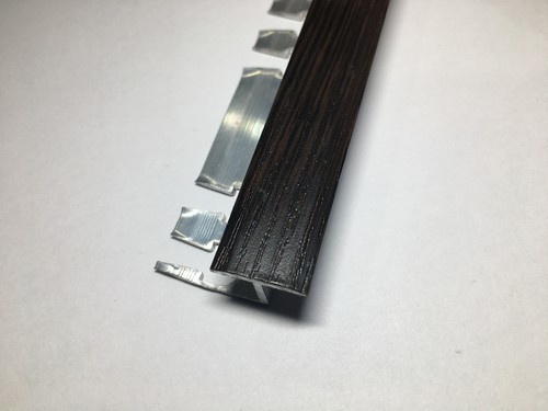 ATZг 10мм "DO-4" 2,7м Венге (30) Z-об. 16мм гиб. ламинир. алюм.