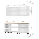 Кухня 2000 Честер (столешка цельная 2 м.)