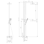 Смеситель Lemark Tropic LM7005С для ванны и душа