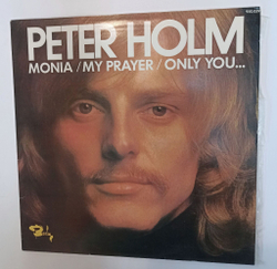 Винтажная виниловая пластинка LP Peter Holm Monia My Prayer Only You (France 1974)