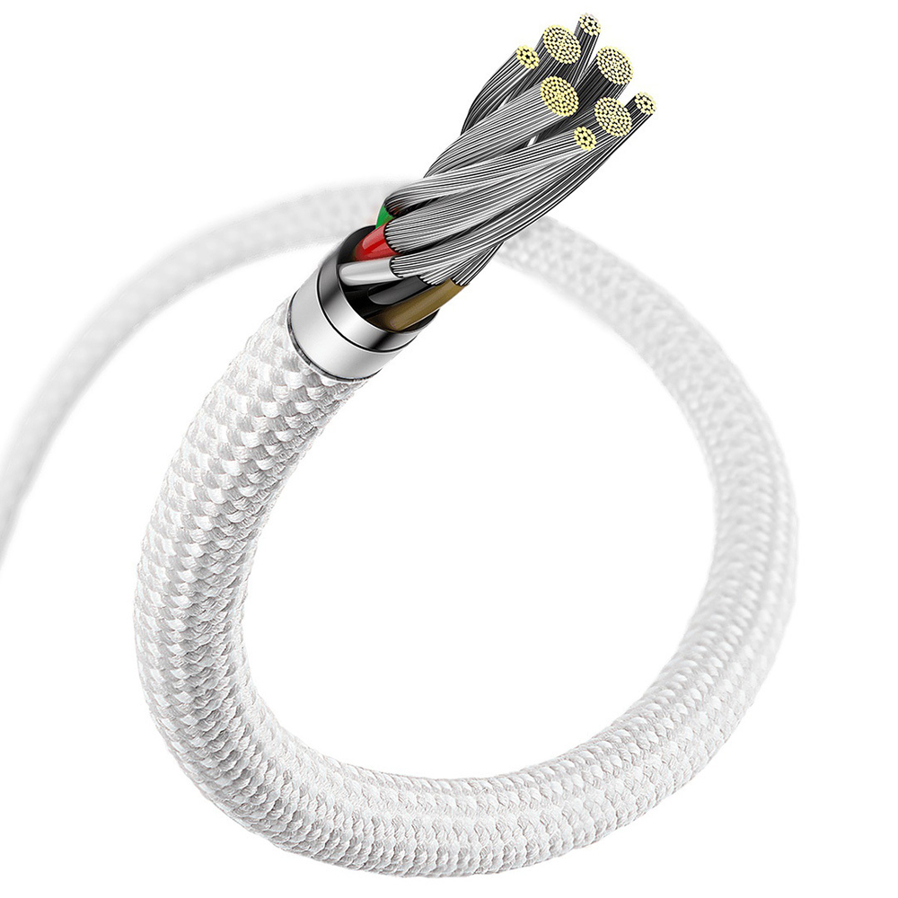 Lightning Кабель Baseus Dynamic Series Fast Charging Data Cable Type-C to iP 20W - White