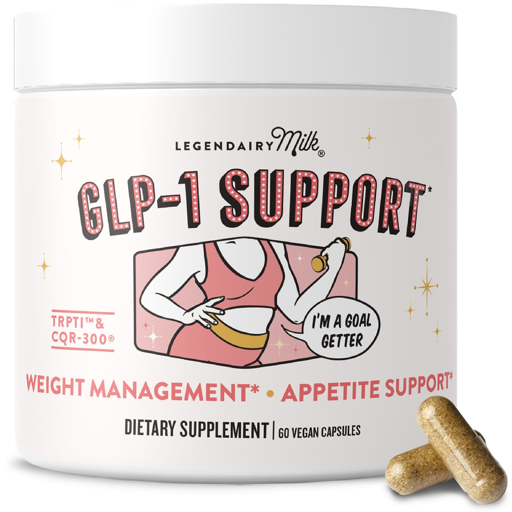 Legendairy Milk, GLP-1 Support, 60 веганских капсул