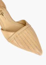 LX048_03KK-BG-V beige-25L Женские балетки летние 