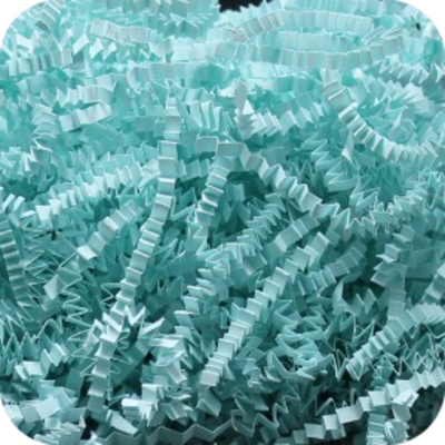 Бумажный наполнитель. Светло-голубой