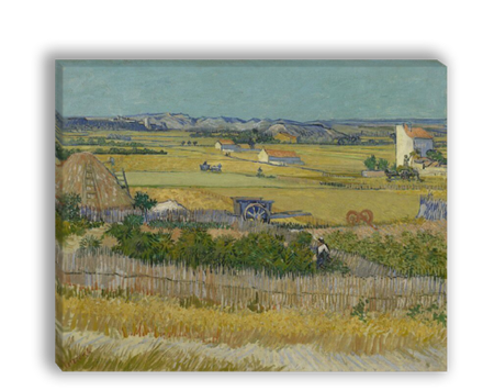 "Сбор урожая", Ван Гог, Винсент, картина (репродукция)