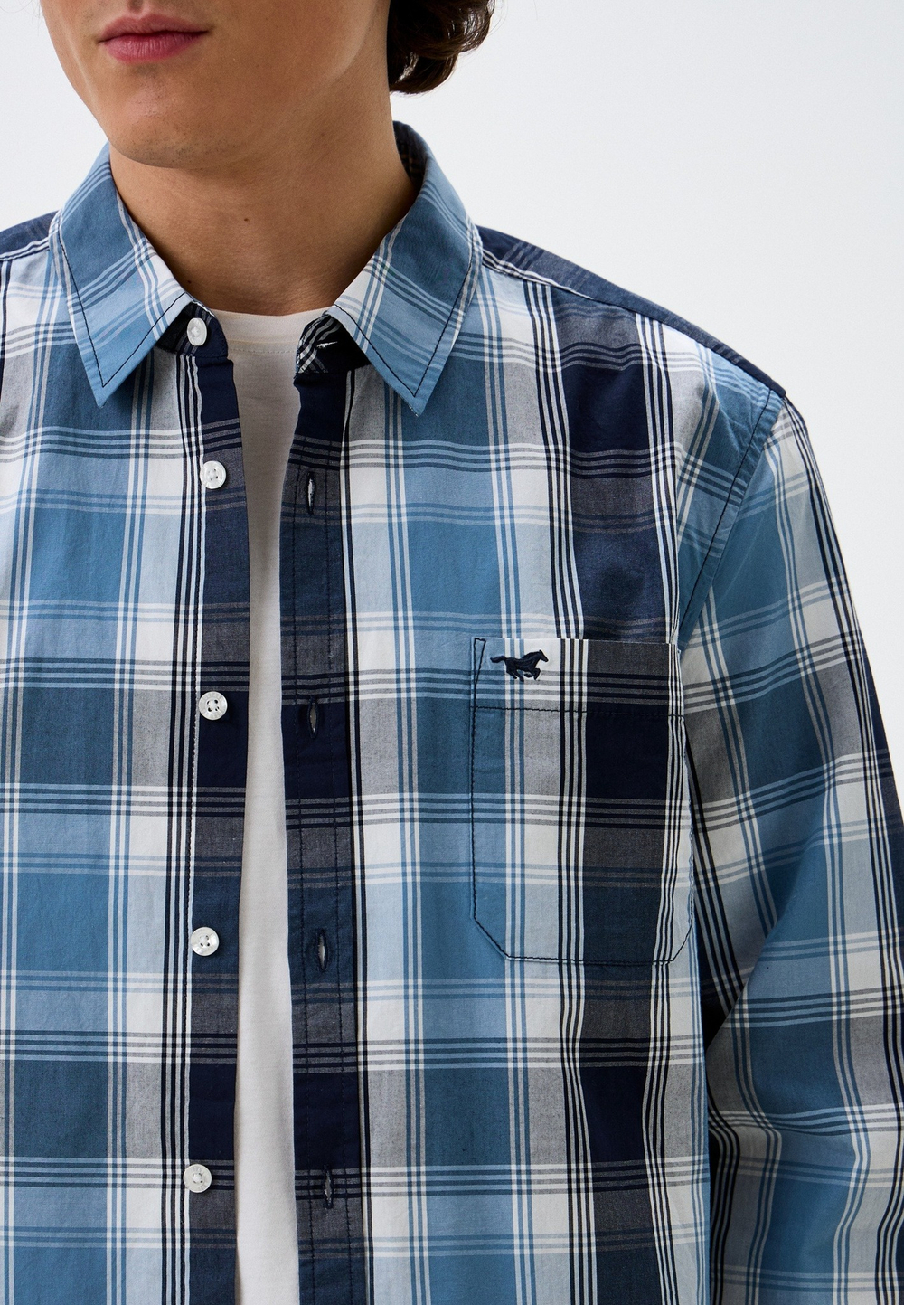 Рубашка мужская MUSTANG Chester