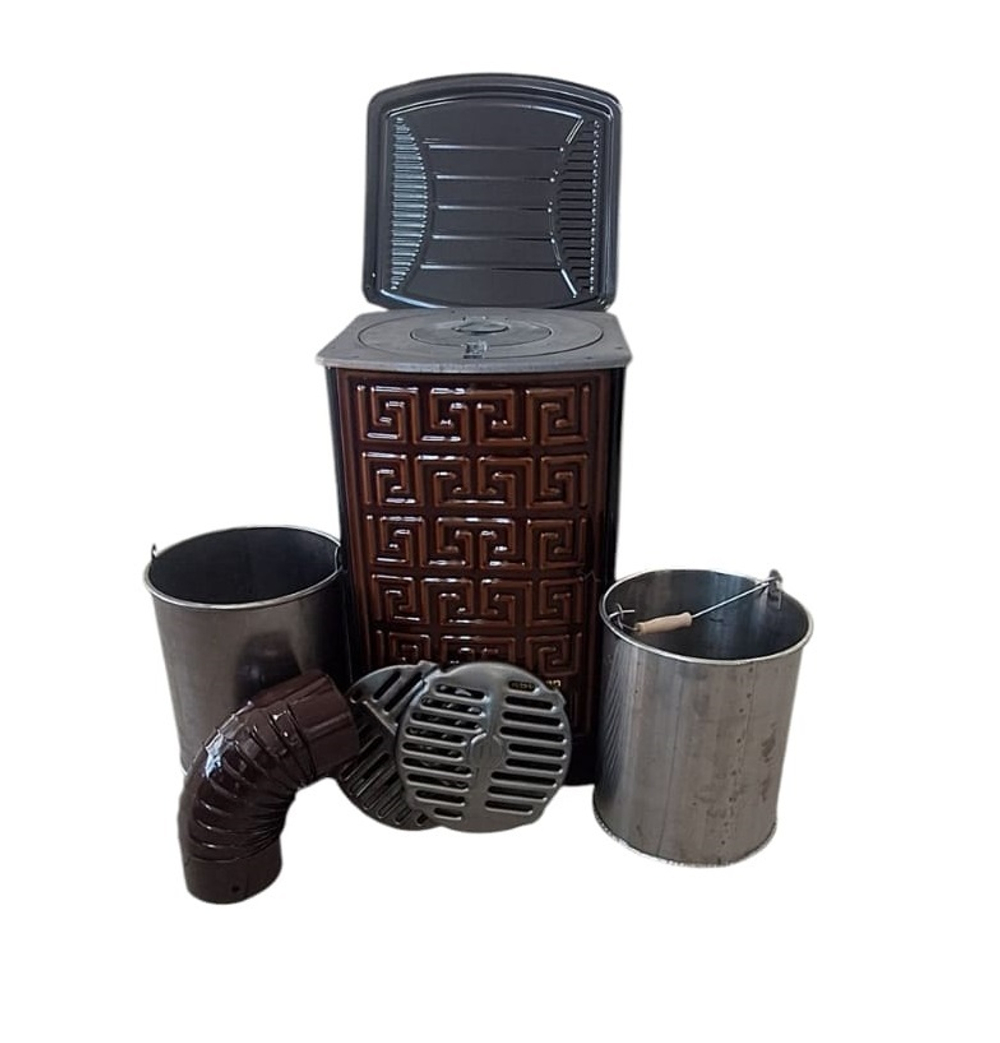 Печь отопительно-варочная на углях Hosseven 1002 MODEL SOBA