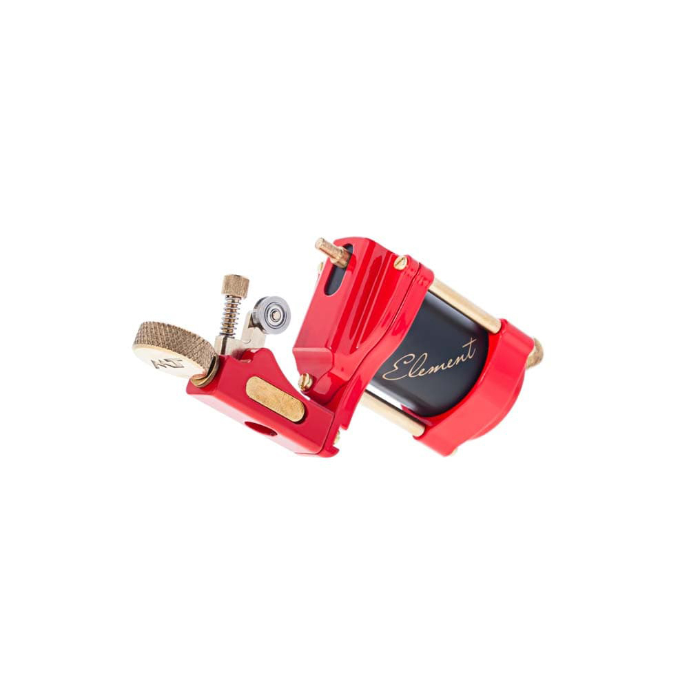 Тату машинка Элемент красный неон