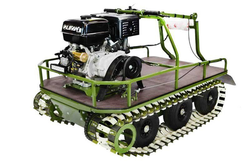 Мотобуксировщик KOIRA TR С понижающим редуктором (для болот), всесезонный. 13 л.с.