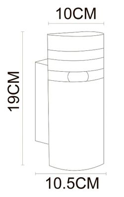 Уличный настенный светильник Arte Lamp