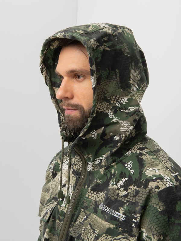 Костюм летний Стрелок ткань Сорочка цвет Зеленый питон