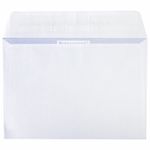 Конверты С6 (114х162 мм), отрывная лента, внутренняя запечатка, 80 г/м2, КОМПЛЕКТ 100 шт., BRAUBERG, 112190