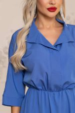Платье с поясом Доминанта НЬЮ (васильковое) П14344-16М LT Collection