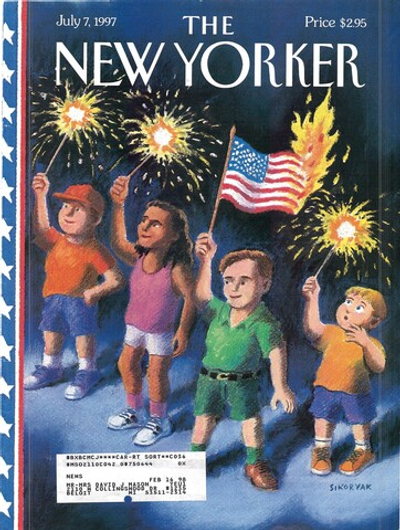 Журнал The New Yorker 07-07-1997, обложка