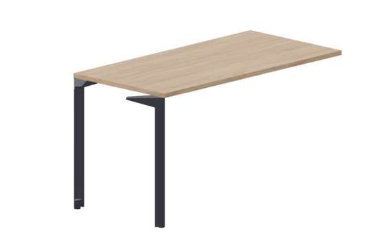 Стол 138х68х75см (без отверстий) - приставной элемент