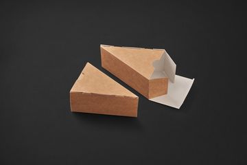 Упаковка для пирожных. Треугольник