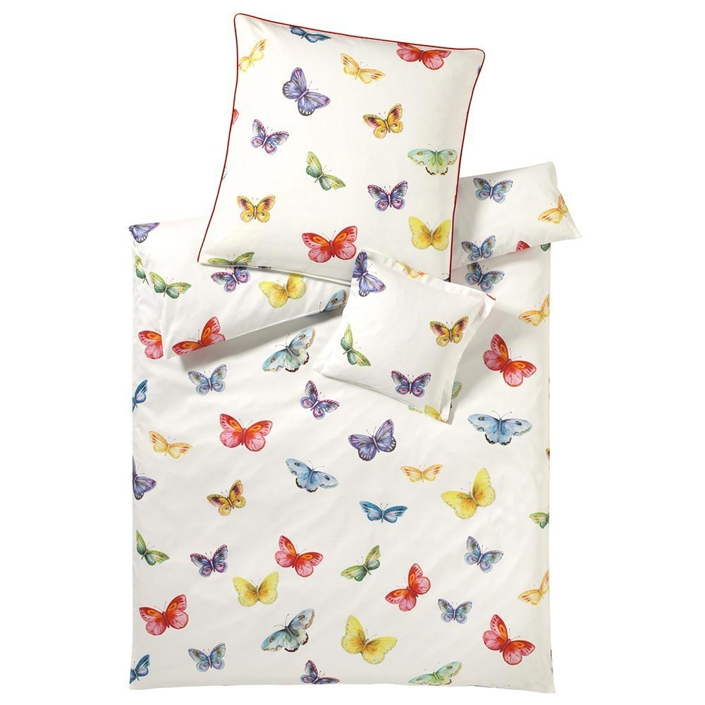 Пододеяльник 155x200 Elegante Butterfly белый