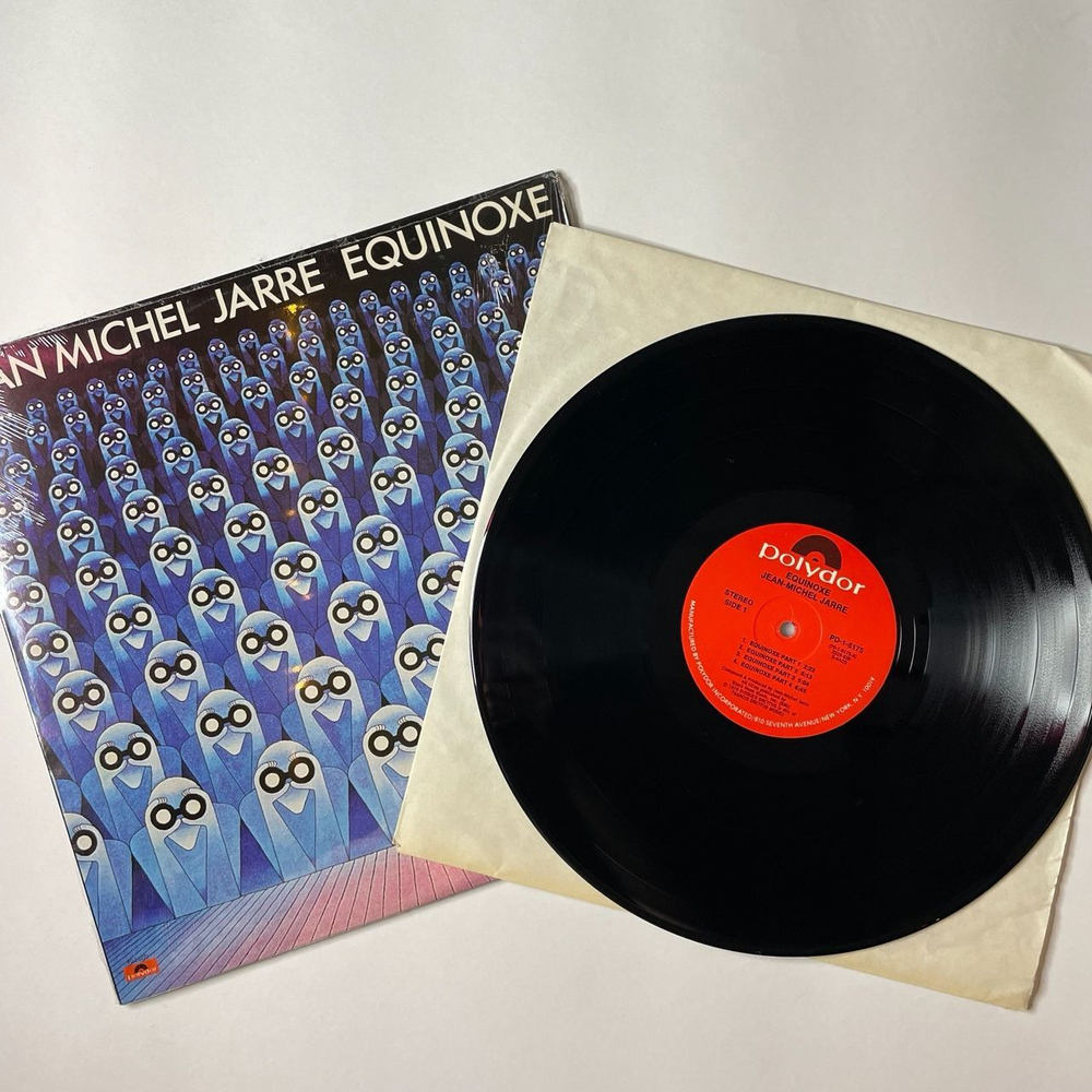Винтажная виниловая пластинка LP Jean Michel Jarre Equinoxe (USA 1978)