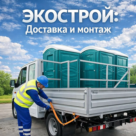 Доставка и монтаж биотуалетов и душевых кабин