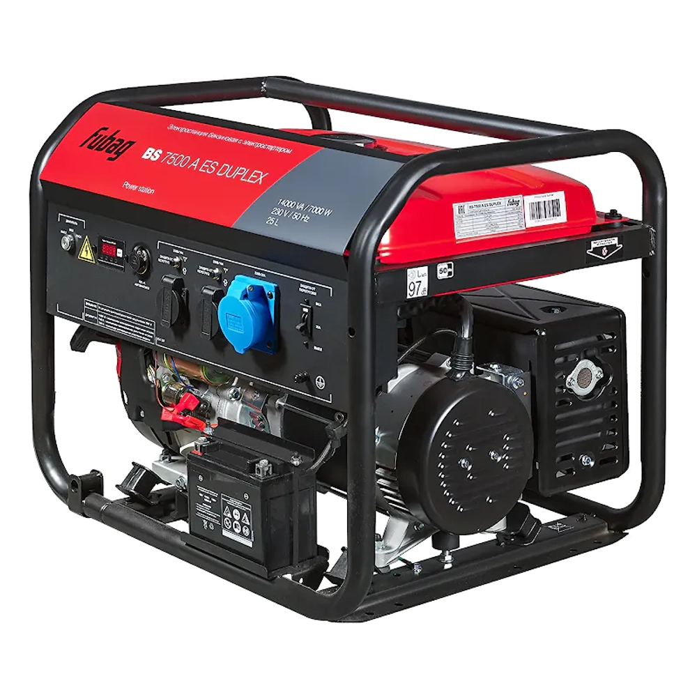 FUBAG BS 7500 A ES DUPLEX генератор бензиновый 641087